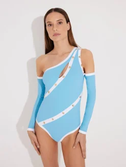 Dido Blue/White Swimsuit