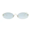 Duchamp Silver Sunglasses