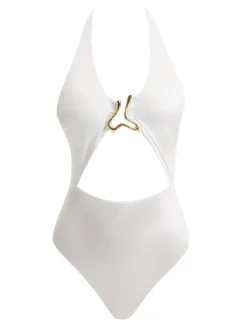 Dwyn White Swimsuit