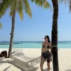 Elvira Jain - Hermione Two Piece Black Bikini Set - Evita Black Sarong