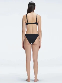 Emilia Black Bralette Bikini Top