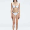 Emilia White Bralette Bikini Top