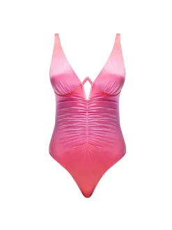 Emma V Neck Gradient One Piece Swimsuit
