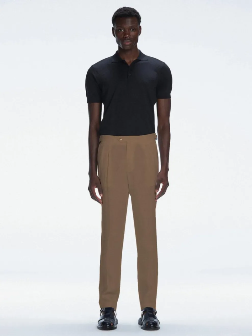 Enzo Taupe Pants