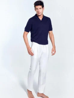 Enzo White Pants