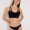 Erie Black Bikini Bottom