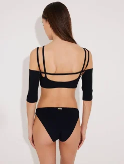 Erie Black Bikini Top