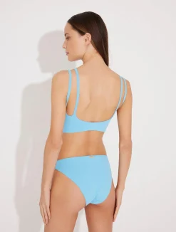 Erie Blue Bikini Top