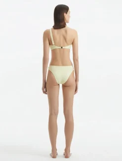 Eyre Yellow Bikini Top