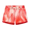 Finn Red Optical Swim Shorts