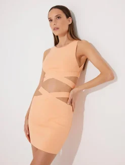 Garda Orange Top and Jazero Orange Skirt