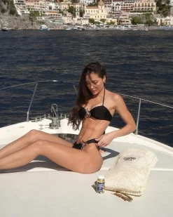 Georgina Mazzeo - Clyde Black Bikini Set