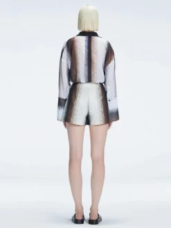 Gillian Black Degraded Skort