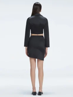 Greta Black Shirt and Antonia Black Skirt