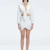 Greta White Shirt and Antonia White Skirt