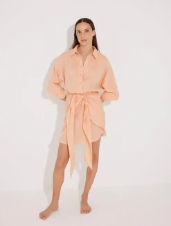 Guadalupe Orange Dress