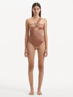 Halin Brown Swimsuit