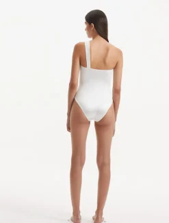 Halin White Swimsuit