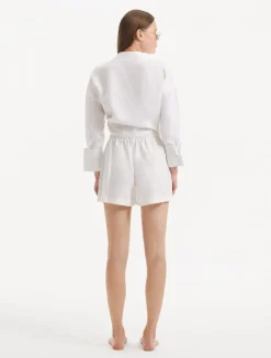 Hanson Shirt and Masha Shorts White Set