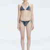 Hermione Black Tie Side Bikini Bottom