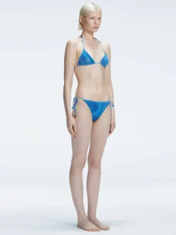 Hermione Blue Tie Side Bikini Bottom