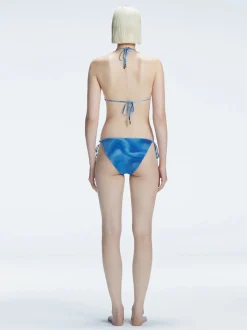 Hermione Blue Tie Side Bikini Bottom