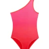 Honey Pink/Red Kids One Piece