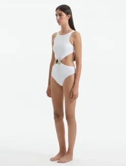 Honora White Swimsuit