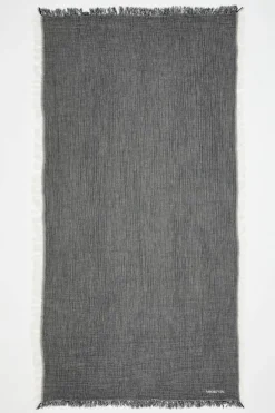 Ibiza Black/Ecru Towel