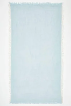 Ibiza Blue/Ecru Towel