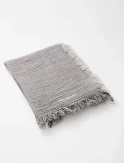 Ibiza Dark Grey/Ecru Towel