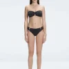 Ilana Black Bandeau Bikini Top