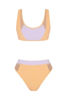 Ilari Orange/Lilac Bikini Set