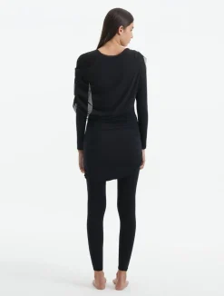 Ishtar Black Long Sleeve Accessorised Modest Swim Set