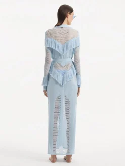Itzel Baby Blue Kaftan