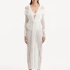 Itzel White Kaftan
