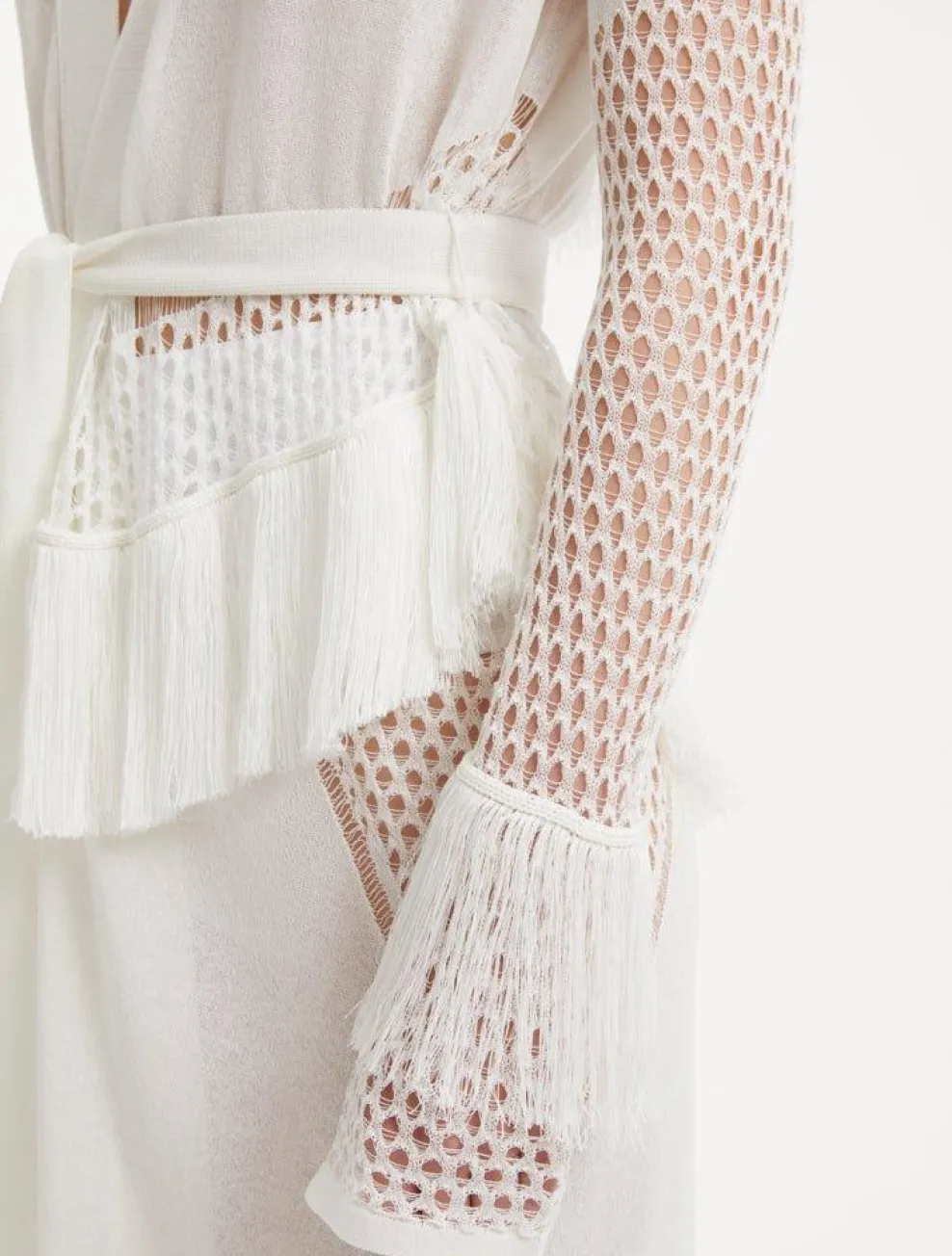 Itzel White Kaftan