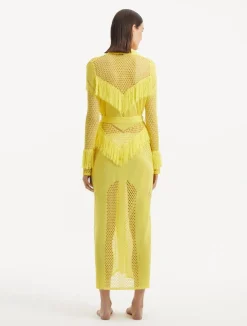 Itzel Yellow Kaftan