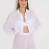 Jacinta White Shirt and Aura White Pants