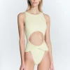 Jackie Yellow Swimsuit