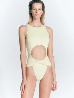 Jackie Yellow Swimsuit