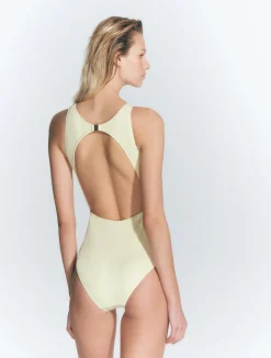Jackie Yellow Swimsuit