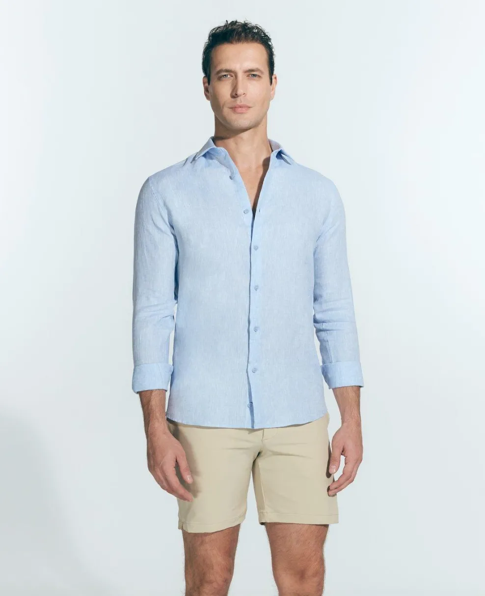 James Baby Blue Shirt