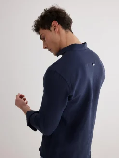 James Dark Blue Shirt