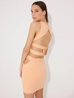 Jazero Orange Skirt