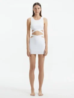 Jazero White Skirt