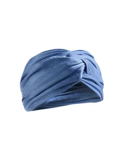 Josie Blue Satin Headband