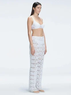 Julia Mateian - Elysia White High Waist Pants