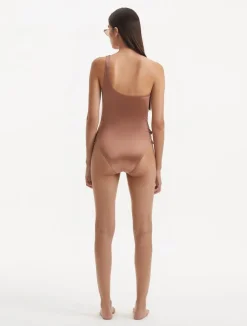 Kaimana Brown Swimsuit