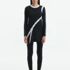 Kamaria Black Long Sleeve Accessorised Modest Swim Set